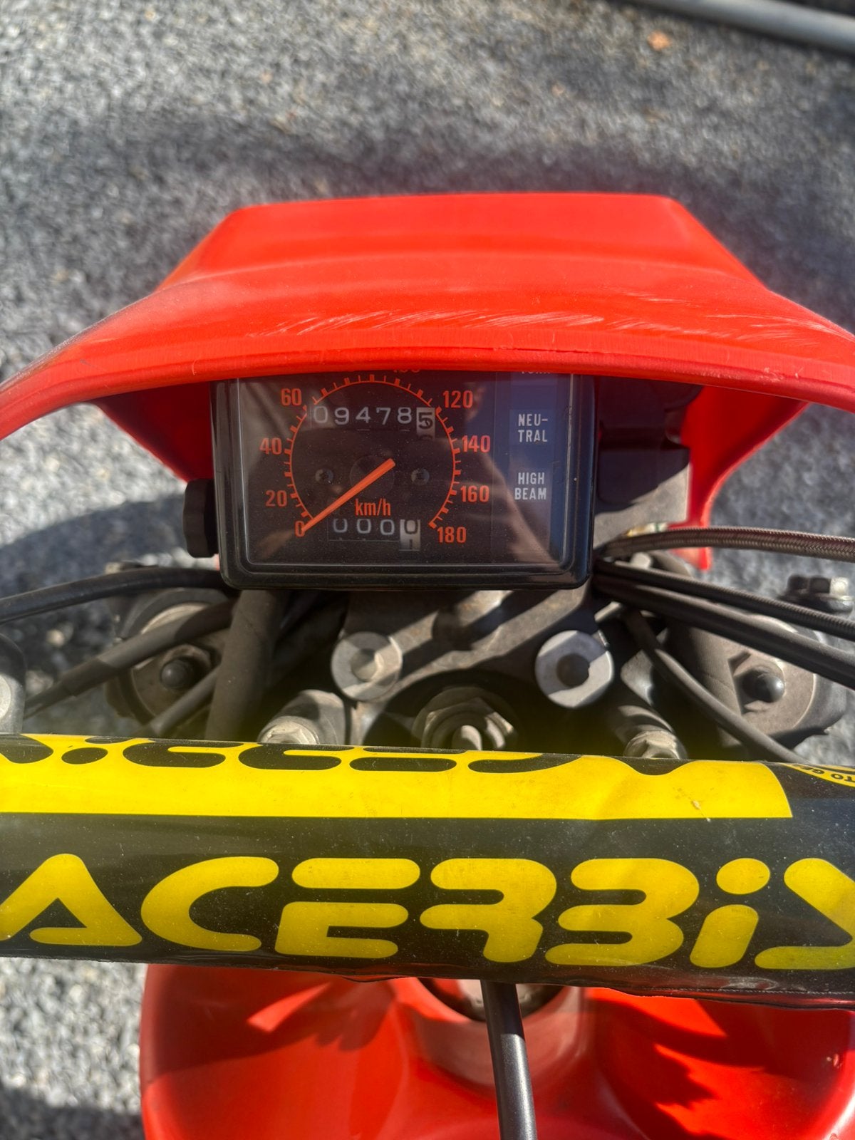 Snelheidsmeter voor honda xr 600, Motoren, Ophalen of Verzenden