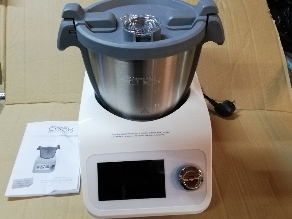 Robot cuiseur multifonction connecté prof. (servi 2 x), Enlèvement, Comme neuf
