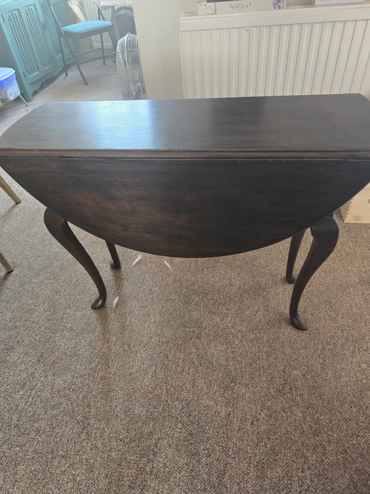 antieke queen Ann gateleg tafel, Ophalen