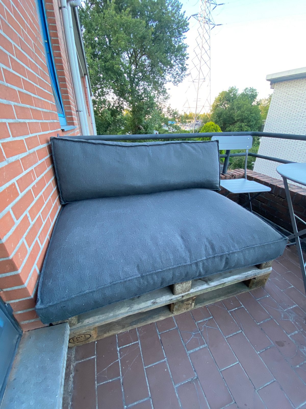 Pallet lounge kussens, Tuin en Terras, Ophalen, Zo goed als nieuw