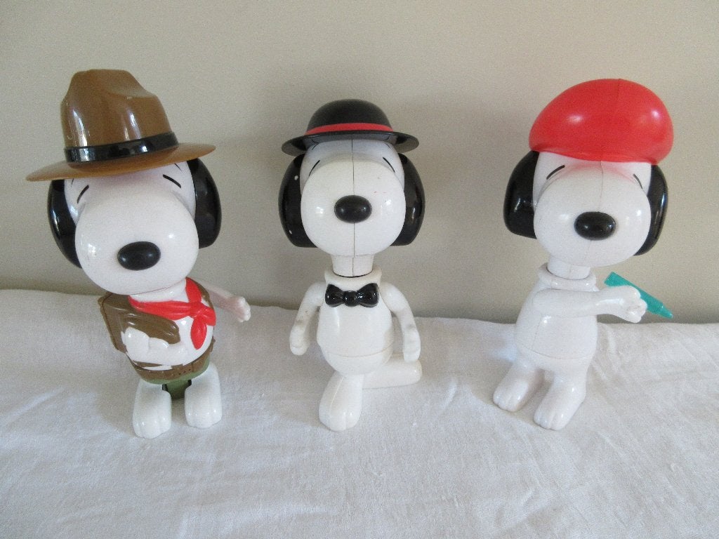 Figurines vintage UFS McDonalds 2000 Snoopy collection, Collections, Enlèvement, Snoopy