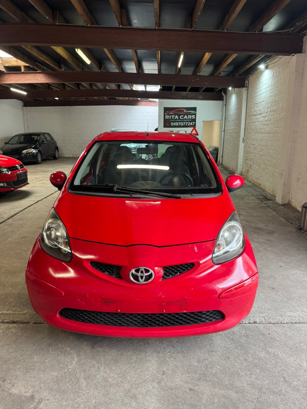 Toyota Aygo 1.0 Essence — 2007, Rouge, Achat, 5 portes, Particulier