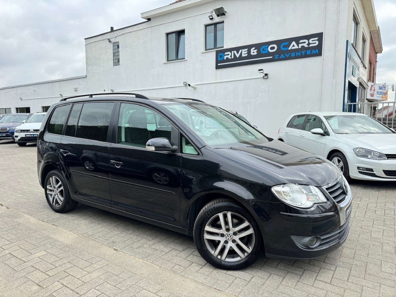 Volkswagen Touran 1.9 TDi - Digitale Airco - Cruis Control, Auto's, Volkswagen, Voorwielaandrijving, 4 zetels, Gebruikt, Zwart