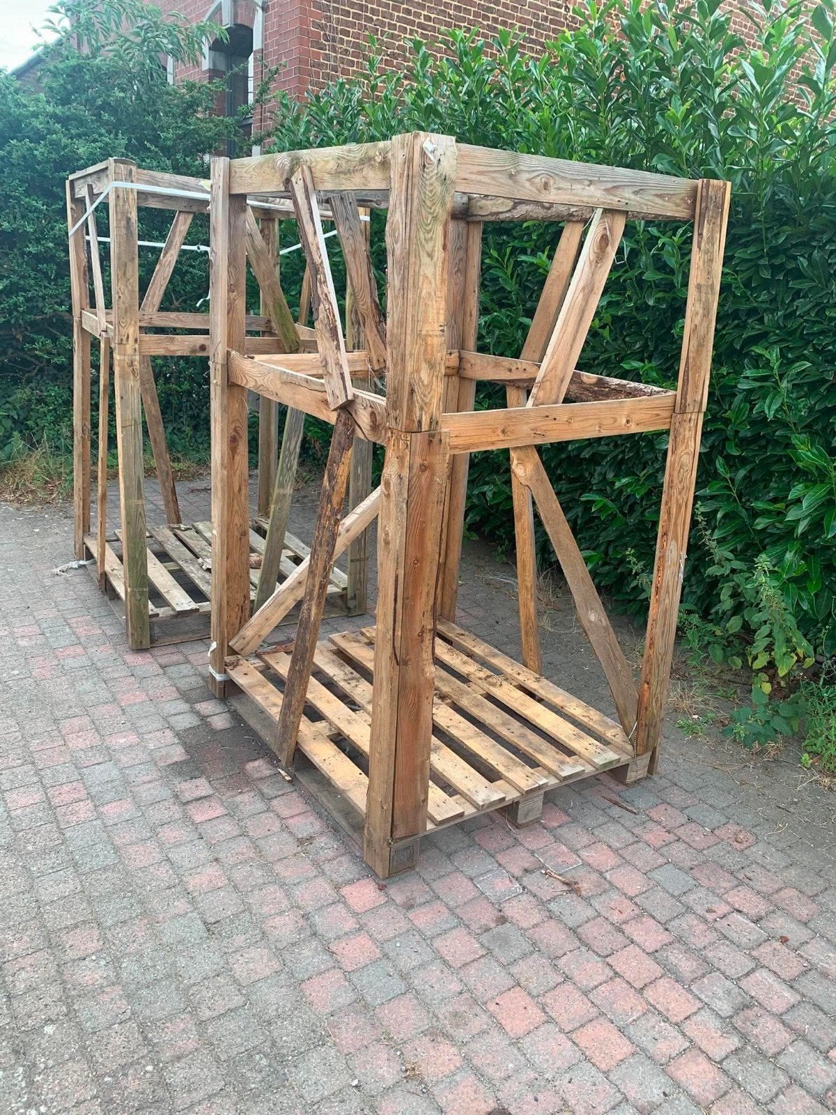 A donner palette - box pour ranger bois, Enlèvement