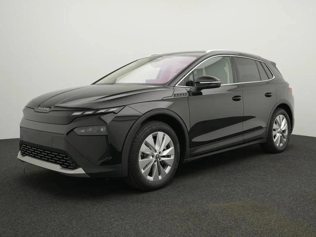 Skoda Elroq 82 kWh 85 Corporate, Auto's, Automaat, Adaptive Cruise Control, Zwart, Elektrisch