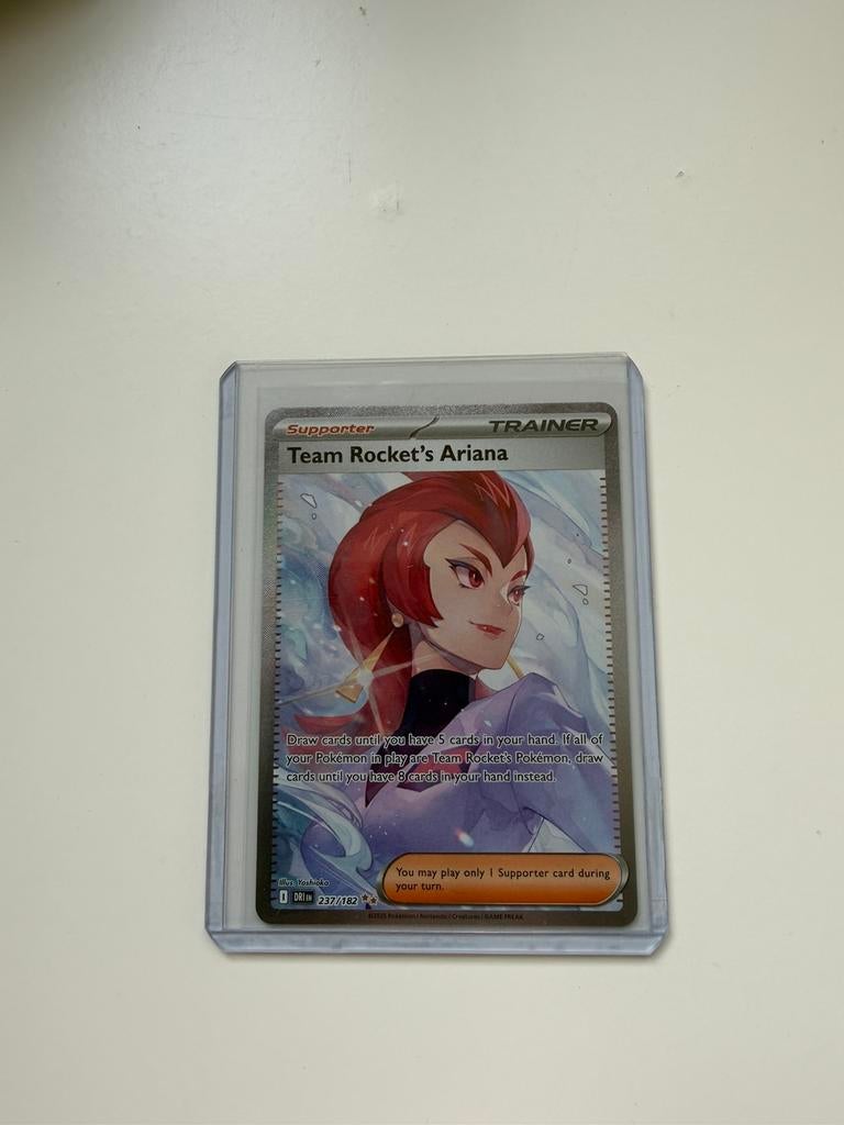 Team Rocket's Ariana (DRI 237) - Destined Rivals, Ophalen of Verzenden, Nieuw, Losse kaart, Foil
