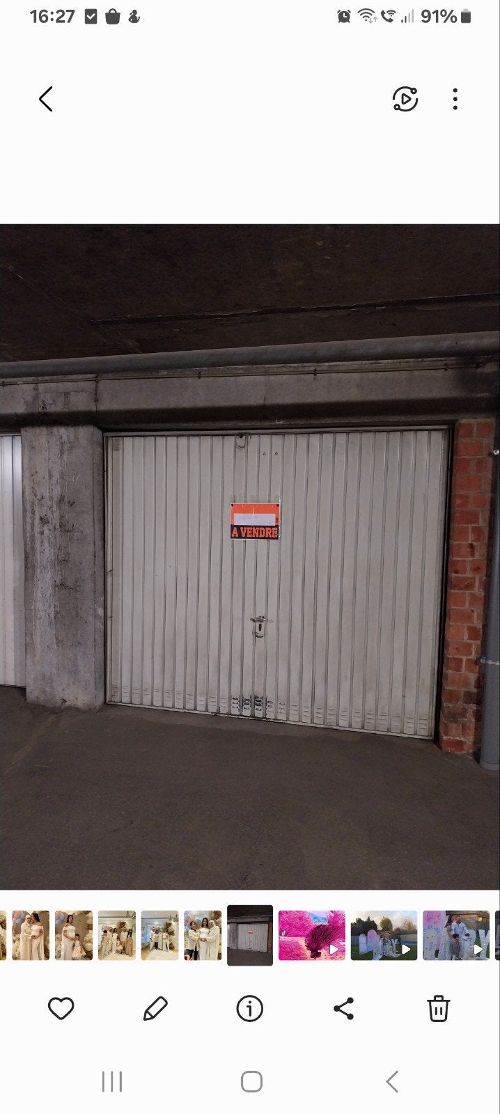 Garage box, Immo