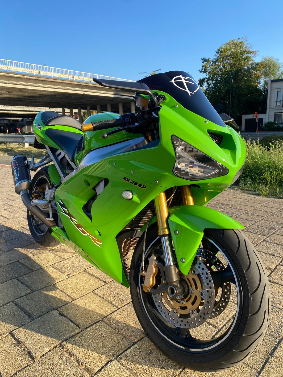 Kawasaki Ninja ZX-6R 636 – (126pk), 636 cc, 4 cilinders, Gebruikt, Particulier