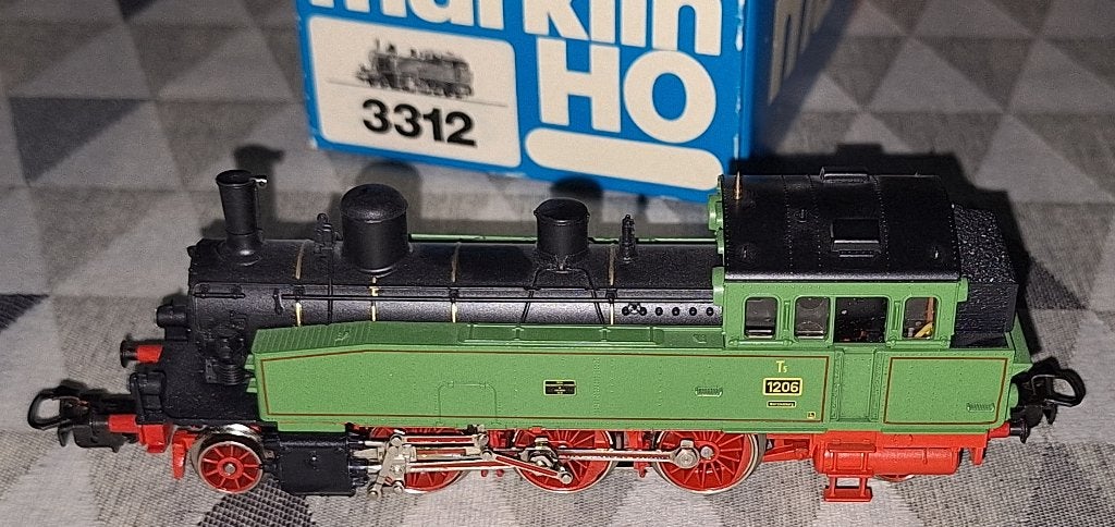 Märklin HO 3312 stoomlocomotief van de K.W.St.E, Analogique, Enlèvement ou Envoi, Comme neuf, Locomotive
