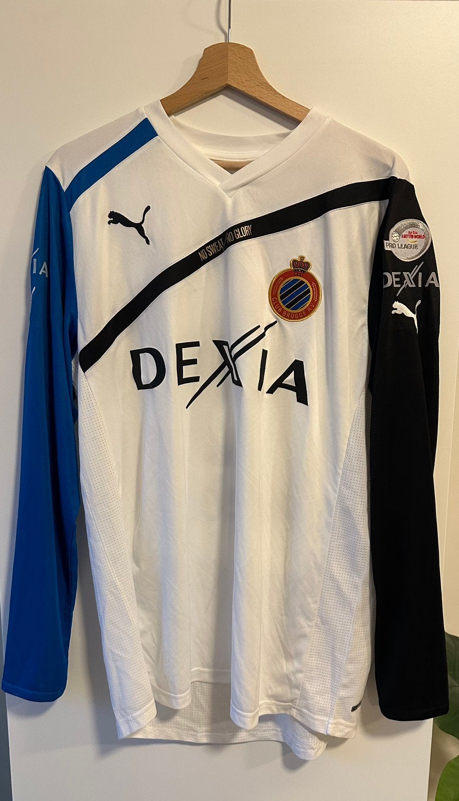 Match worn Club Brugge 2011/2012- Michael Almebäck, Sport en Fitness, Ophalen of Verzenden, Zo goed als nieuw, Shirt