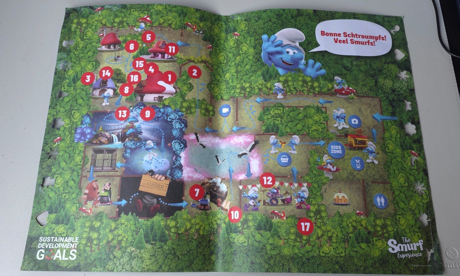 Plan Schtroumpf Expérience français néerlandais, Verzamelen, Smurfen, Verzenden, Gebruikt, Overige Smurfen, Overige typen