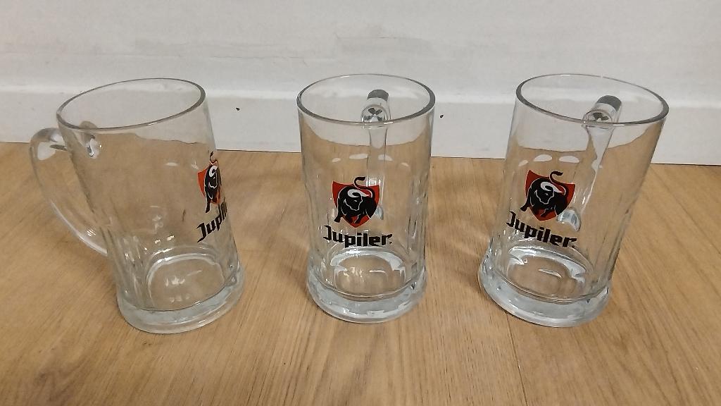 JUPILER potjes van 50 cl, Verzamelen, Biermerken, Ophalen, Nieuw, Glas of Glazen, Jupiler