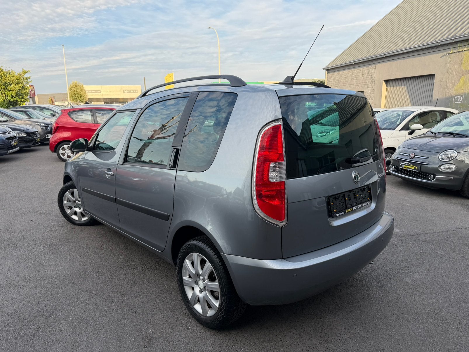 Skoda Roomster 1.2i | AUTOMAAT | Gps | Skyview | 53.006 km |, Auto's, Automaat, Euro 5, Stof, 1199 cc