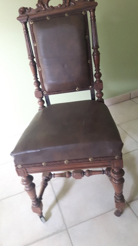 4 kasteelstoelen, Antiek en Kunst, Ophalen