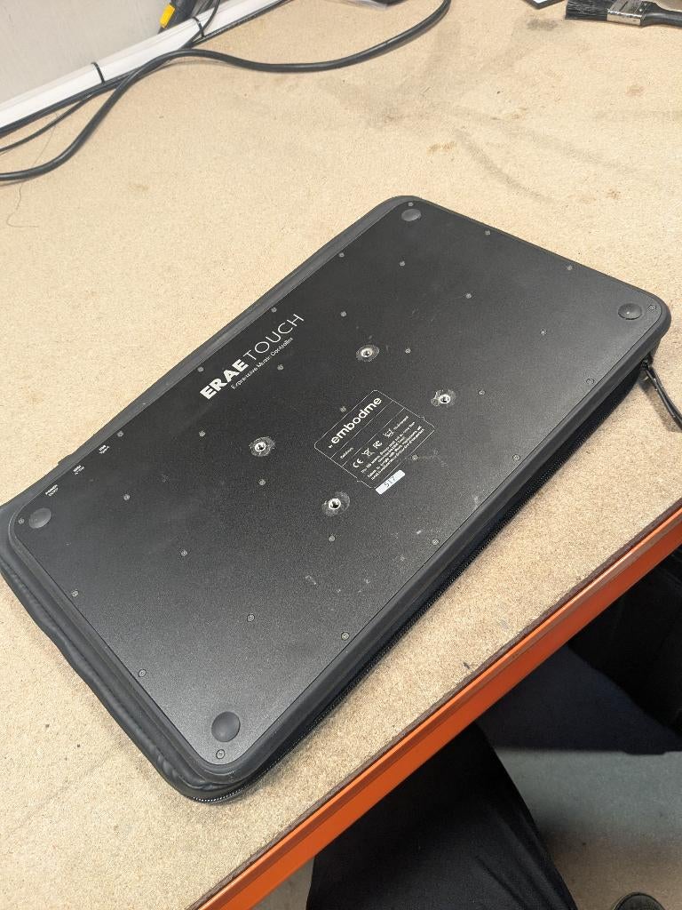 Embodme Erae midi controller, Ophalen, Gebruikt