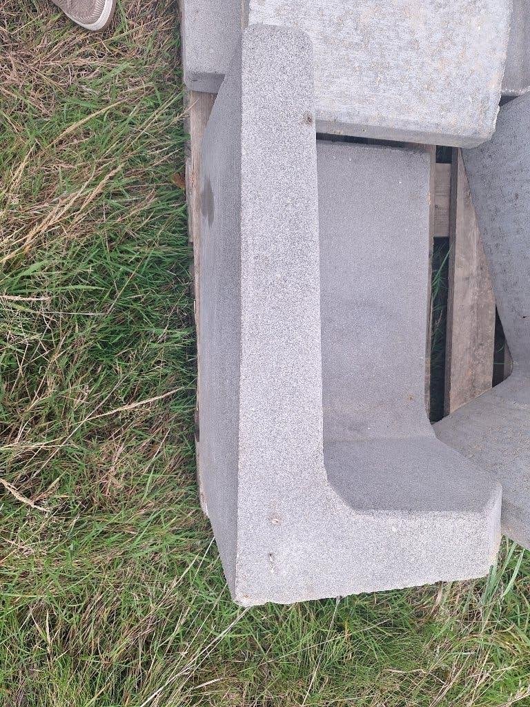 keerwand - L elementen Hoekelement, Ophalen, 25 cm of meer, Nieuw, Beton