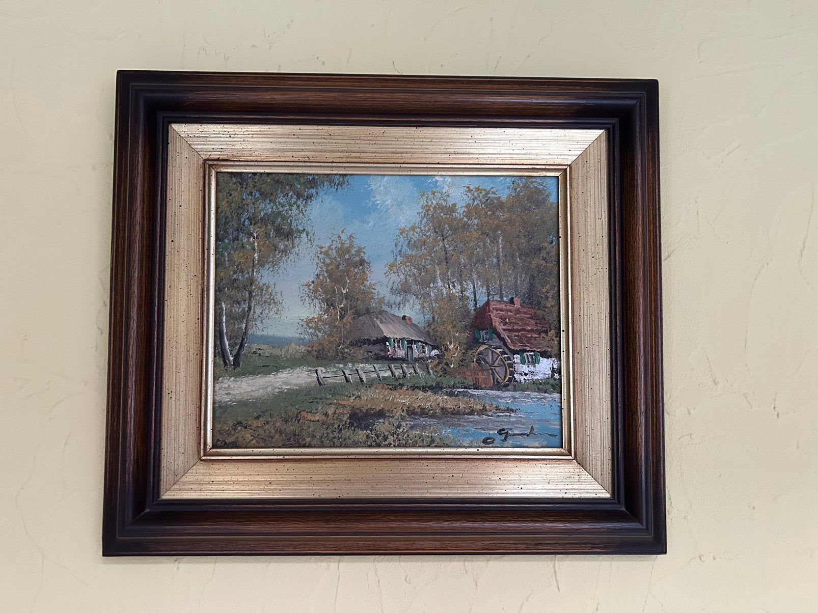 Schilderij antiek / vintage, Antiek en Kunst, Ophalen