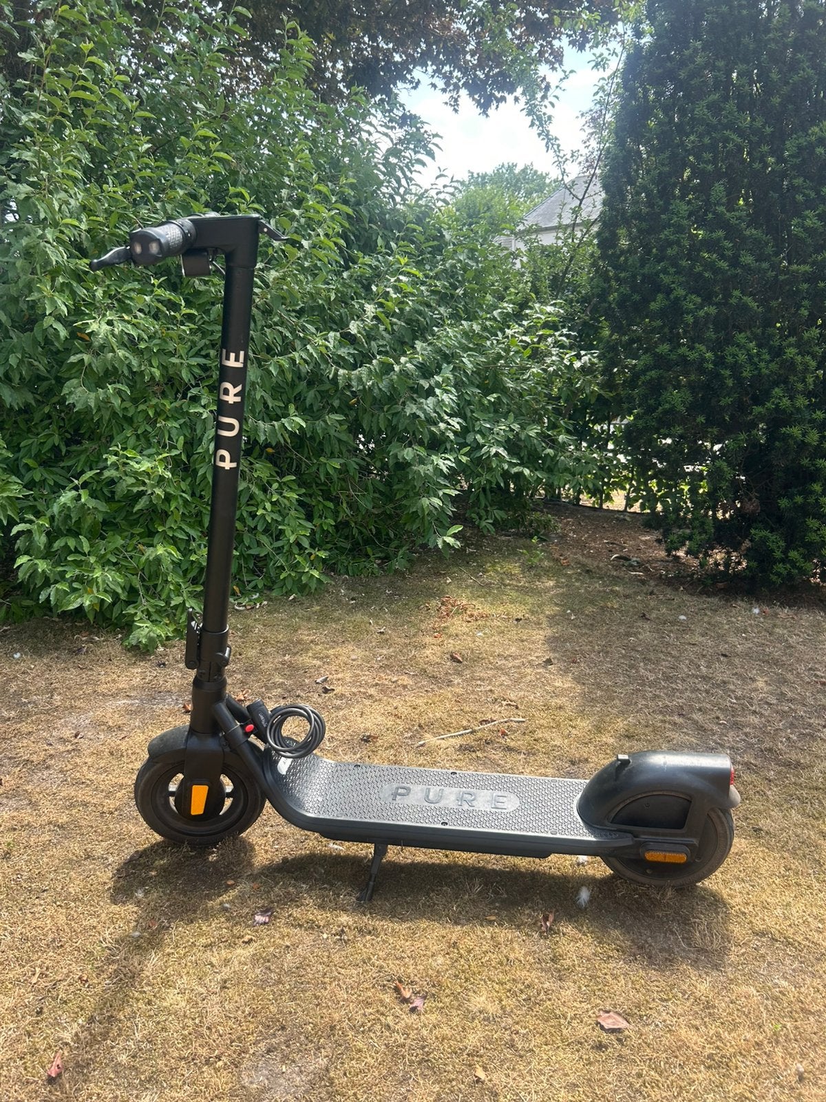 Elektrische step Pure air 3, mat zwart, met slot, Ophalen, Zo goed als nieuw, Elektrische step (E-scooter)