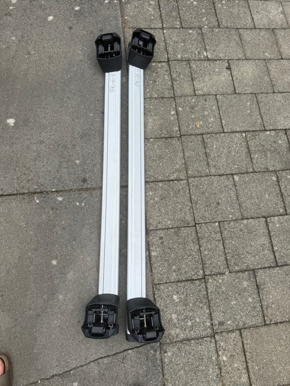 Originele Audi dakdragers, Auto diversen, Dakdragers, Ophalen, Zo goed als nieuw