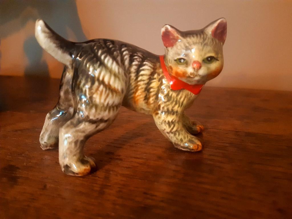 Oftriart Duits porseleinen beeldje, Antiek en Kunst, Ophalen of Verzenden