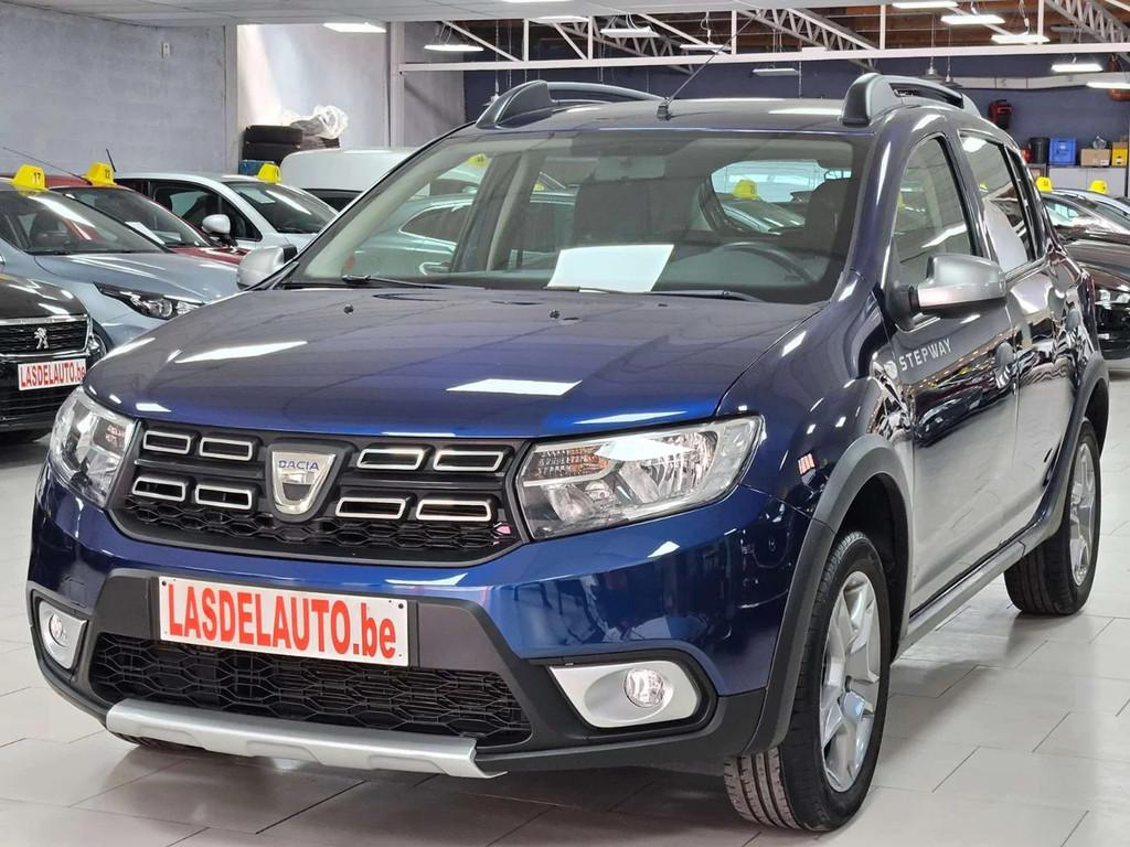 Dacia SANDERO Stepway 0.9 TCe Auto Clim Gps Blue Sensors CAM, Auto's, Automaat, 898 cc, Stof, Gebruikt