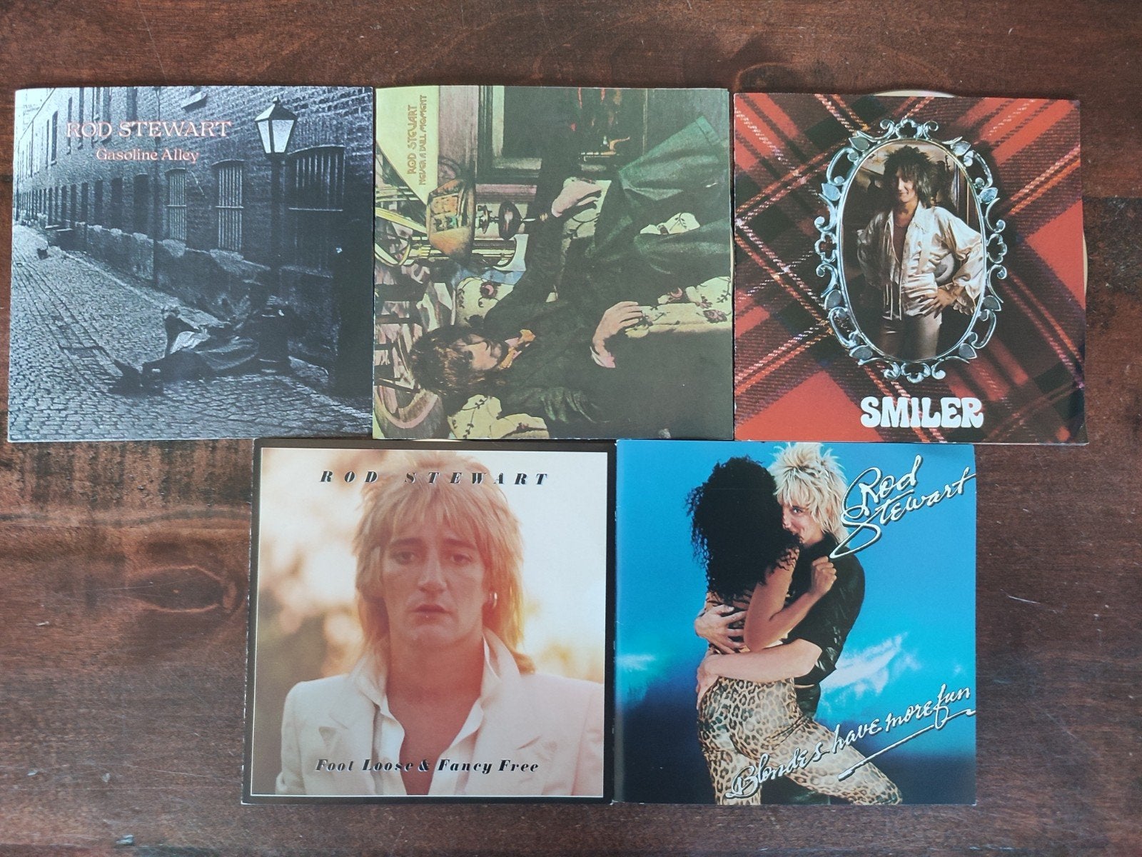5x CD : ROD STEWART (cd's + inlay, geen doosje/rugzijde), Ophalen of Verzenden