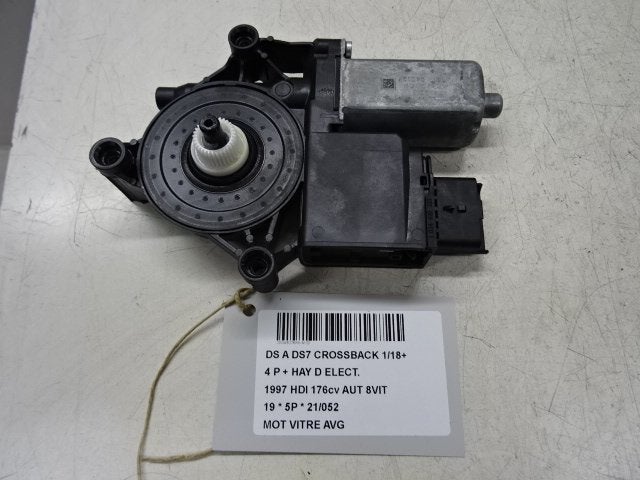 MOTEUR LEVE VITRE ELECTRIQUE AVANT GAUCHE DS DS 7 Crossback, Utilisé, Gauche, Autres marques automobiles