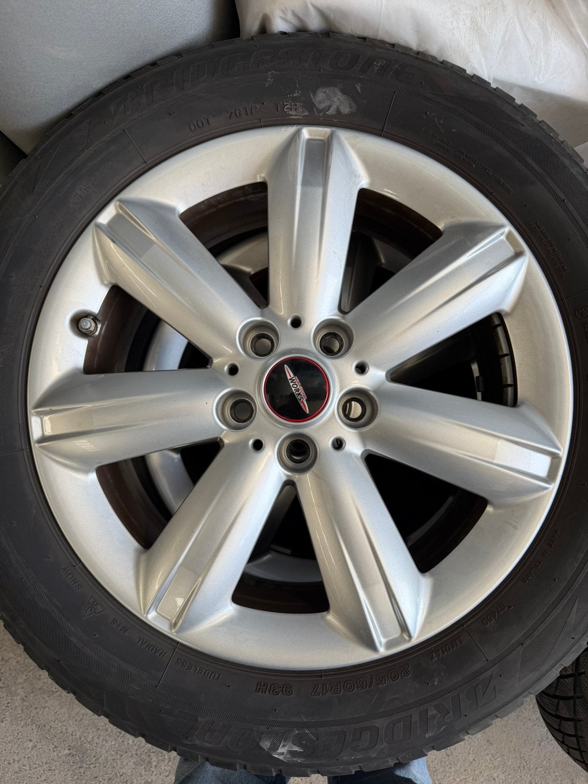 Jantes Mini John Cooper Works (countryman), Autos : Pièces & Accessoires, Pneus & Jantes, Pneus hiver, Enlèvement, Pneu(s), 17 pouces