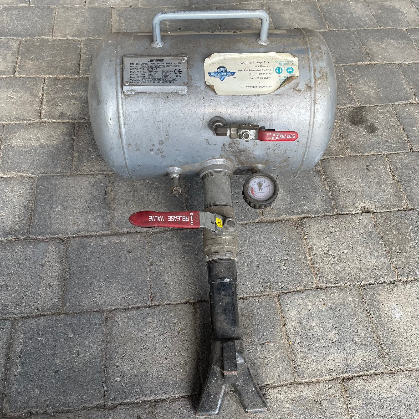 Banden kanon, bead booster, Enlèvement, Comme neuf