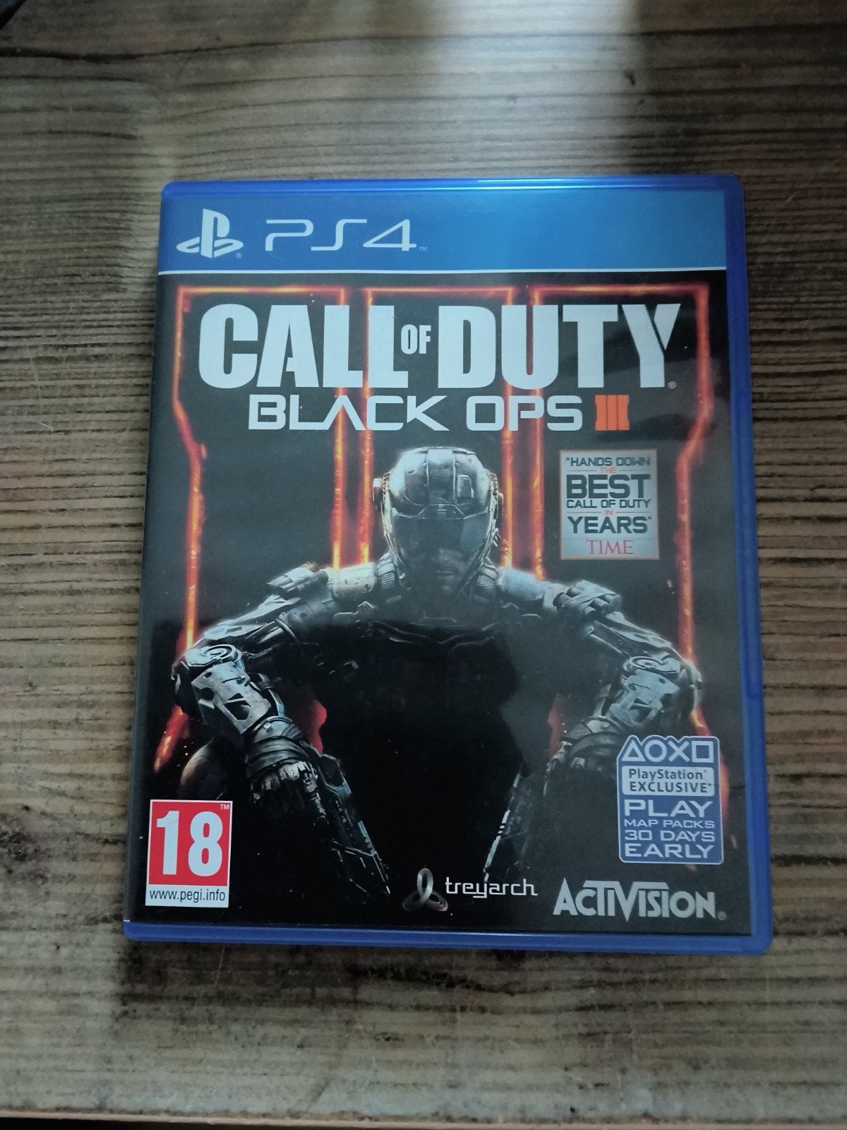 Call of Duty Black Ops III pour PlayStation 4, Consoles de jeu & Jeux vidéo, Jeux | Sony PlayStation 4, Comme neuf, Shooter, 1 joueur
