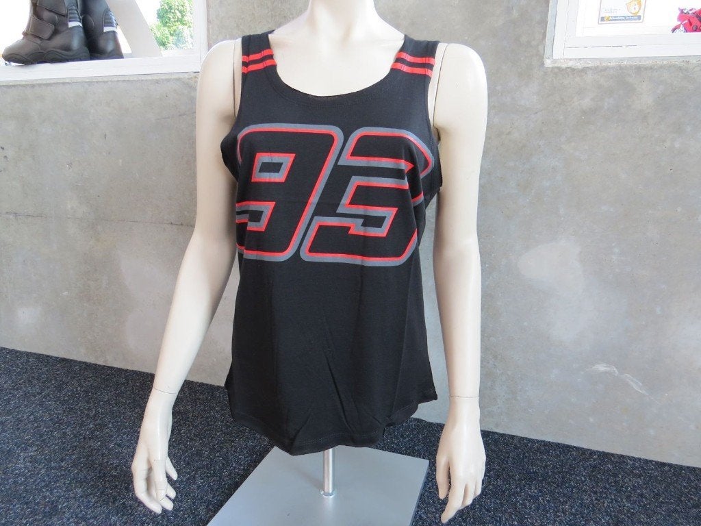 Marc Marquez #93 Fluo dames tanktop maat M valt klein uit, Enlèvement ou Envoi, Neuf, Taille 38/40 (M)