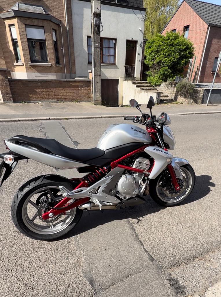 Moto Kawasaki er6n, 2 cylindres, Particulier, 650 cm³, ABS