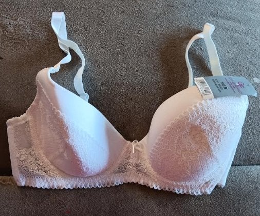 Soutien gorge blanc 100B ' Guy de France 'NEUF, Enlèvement ou Envoi, Blanc, Soutien-gorge