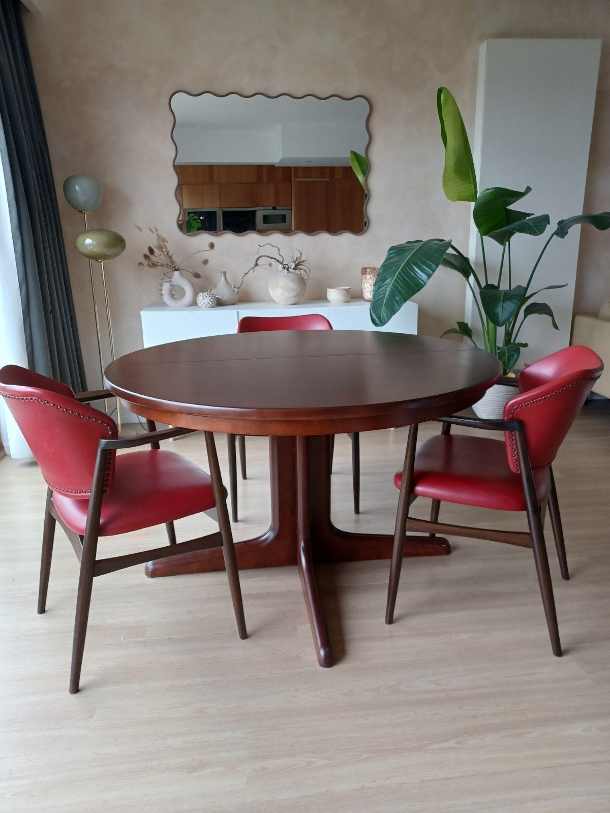 originele vintage stoelen van het Duitse merk Spahn Stadtloh, Huis en Inrichting, Ophalen
