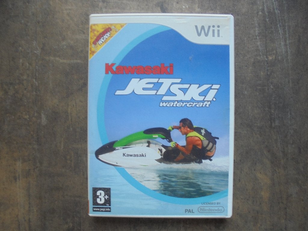 Kawasaki Jetski voor Wii (zie foto's), Enlèvement ou Envoi, 1 joueur, Course et Pilotage, Utilisé