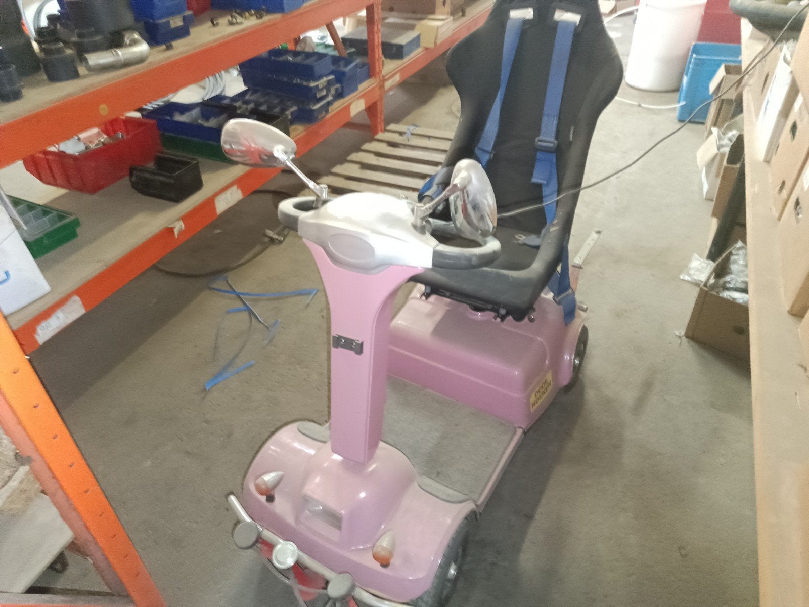 Scootmobiel, Enlèvement