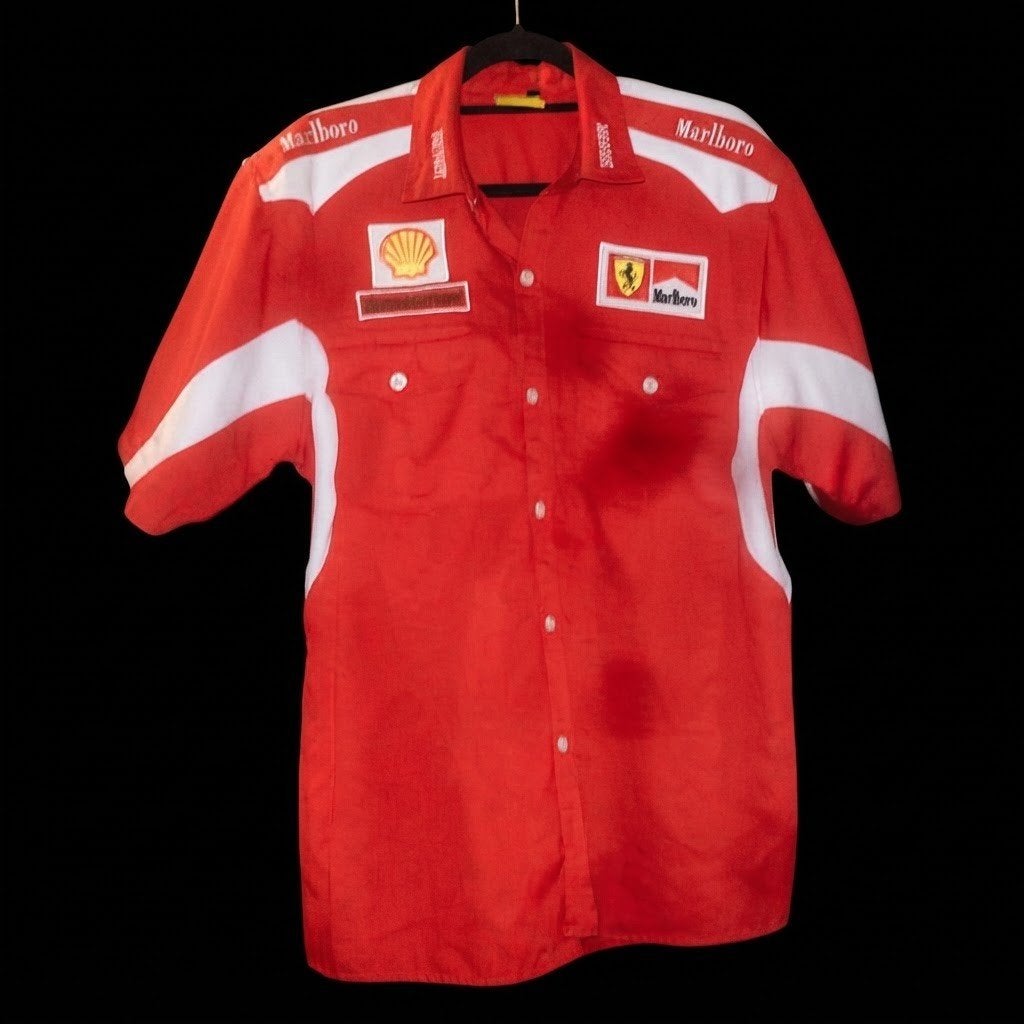 Chemise Vintage F1 Scuderia Ferrari 1996 - Marlboro / Shell, Enlèvement