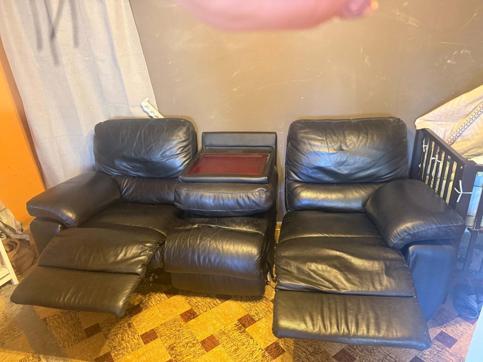 fauteuil a donner, Ophalen of Verzenden, Gebruikt, Leer