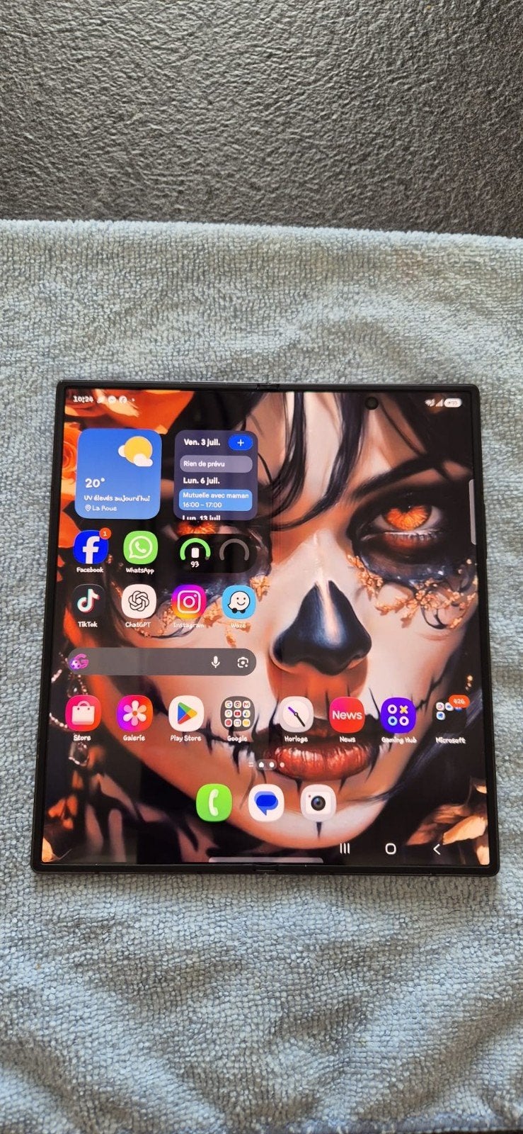 Samsung zfold 7 256 Go, Ophalen