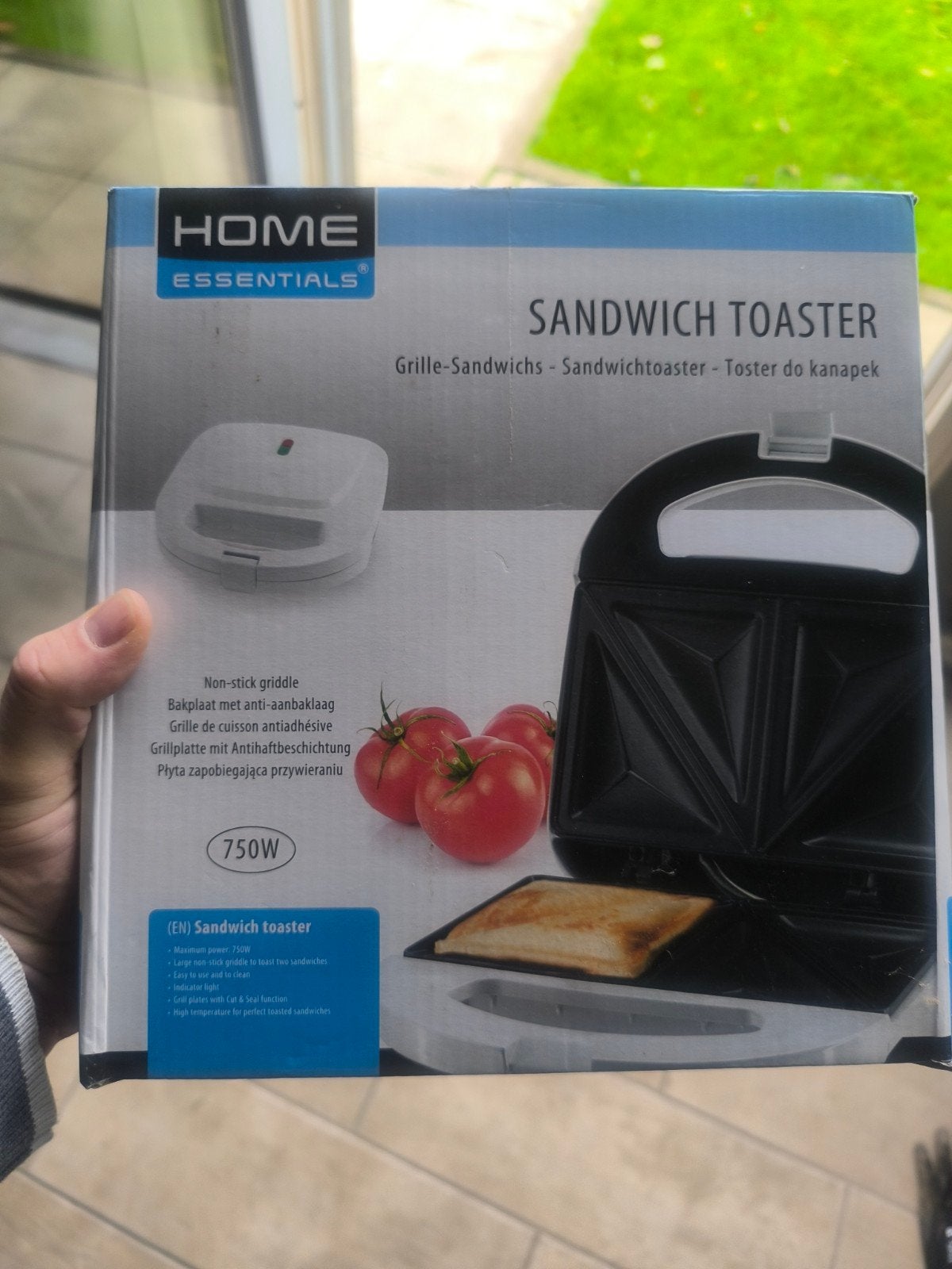 croque toaster, Ophalen