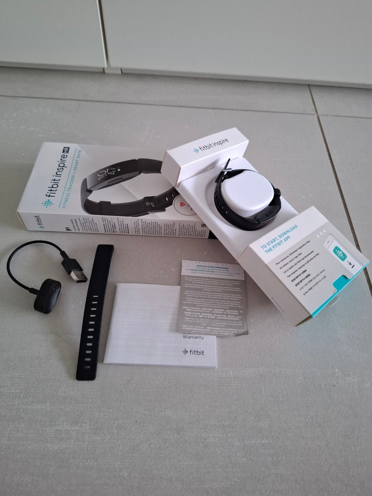 Fitbit inspire HR activity tracker, Ophalen