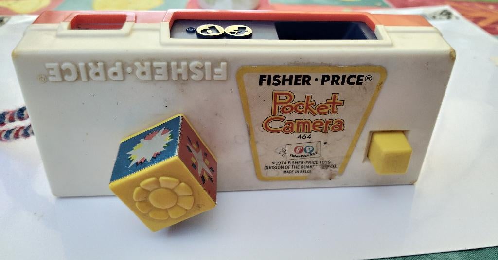Fisher Price pocket camera uit 1974, Antiek en Kunst, Ophalen of Verzenden