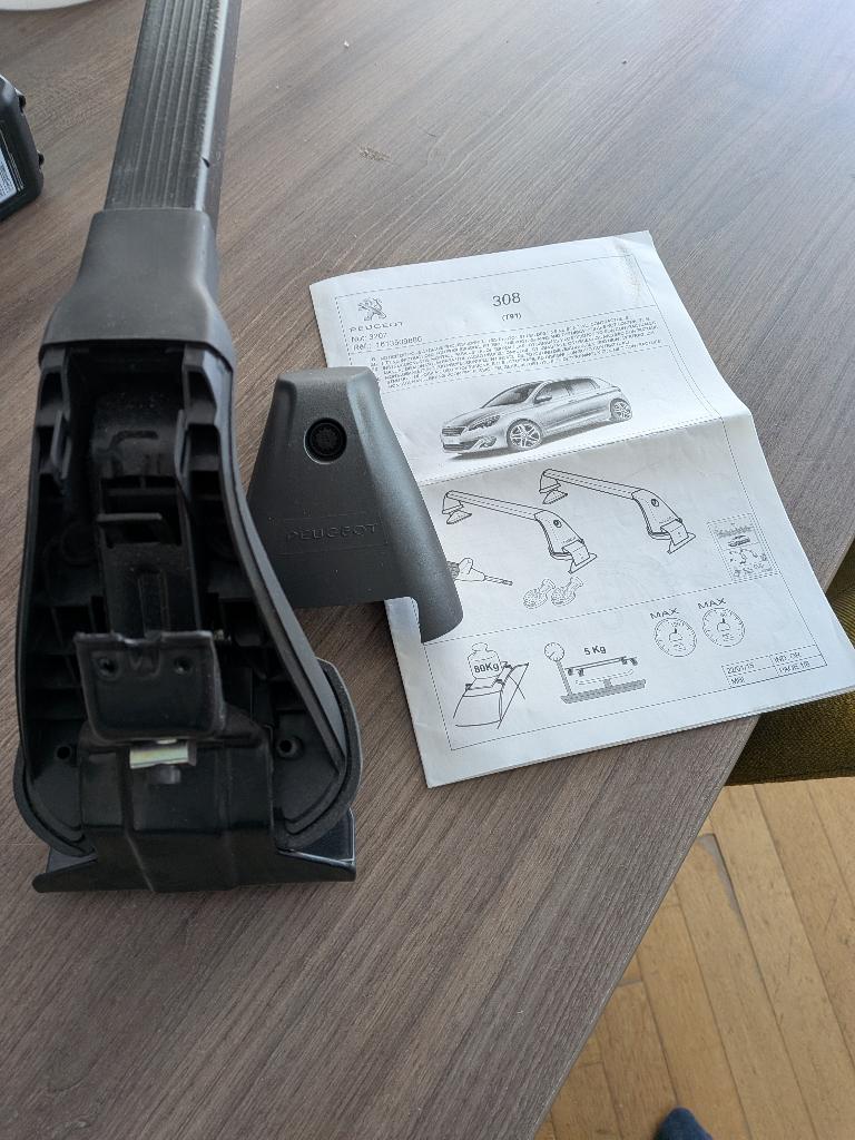Barre de toit Peugeot 308, Ophalen, Zo goed als nieuw