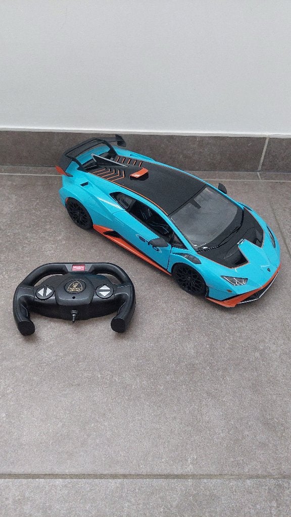 Rastar Lamborghini Huracan op afstandsbediening, Kinderen en Baby's, Speelgoed |Speelgoedvoertuigen, Ophalen, Gebruikt, Afstandsbediening