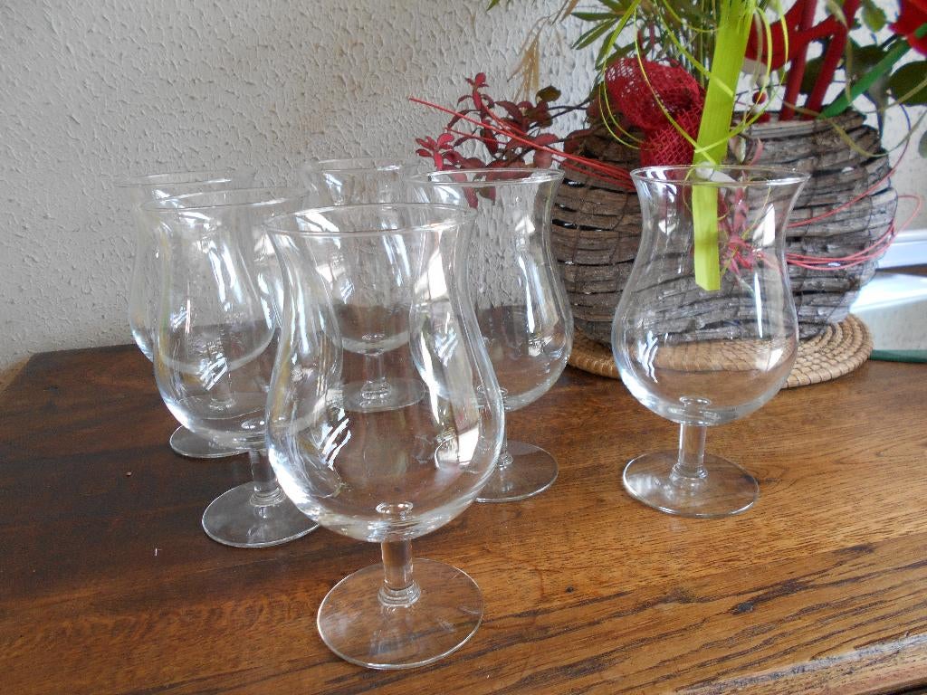 12 verres tulipe, Collections, Enlèvement