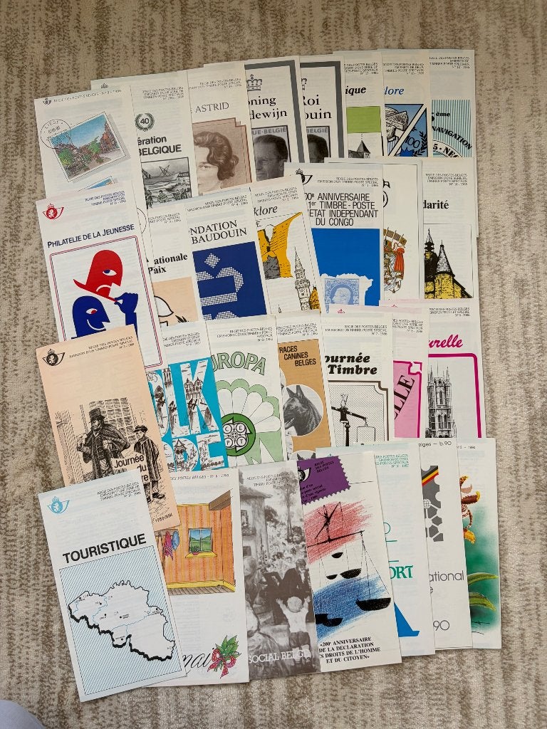 Timbres de Belgique., Enlèvement ou Envoi
