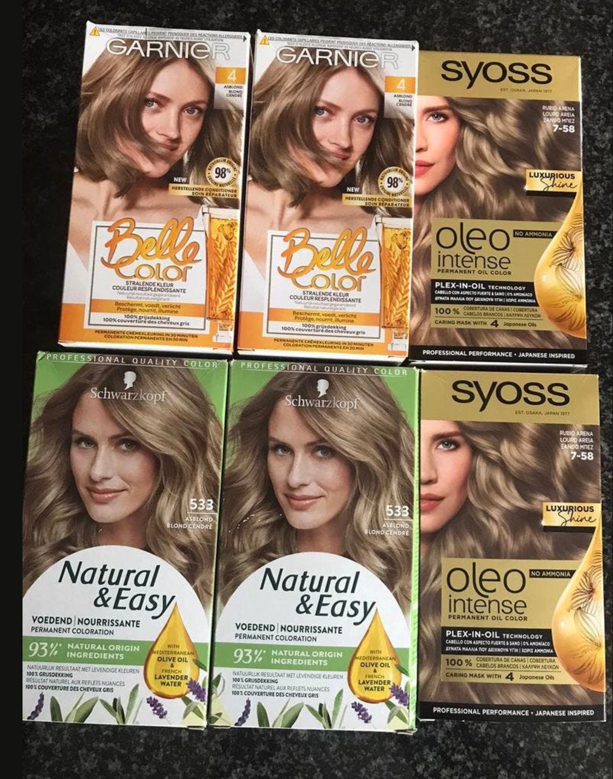 Beaucoup de couleurs de cheveux, Divers, Divers Autre, Neuf, Enlèvement ou Envoi