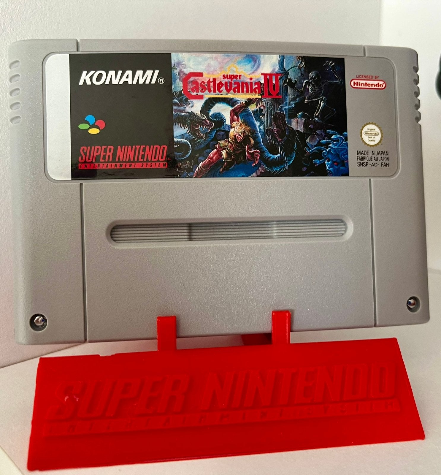 Super Castlevania, Enlèvement, Comme neuf