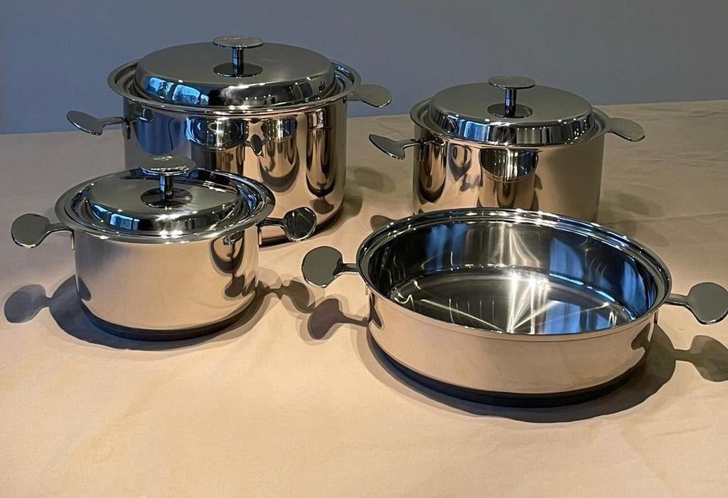 Batterie de cuisine vansthal, Neuf, Inox, Ensemble de casseroles, Plaque céramique