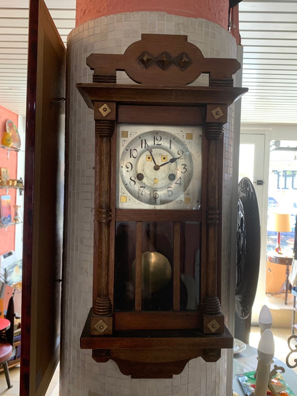Horloge murale vintage avec son, Enlèvement